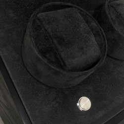 LINDENÆS luksus watch winder / urbevæger 4 ure - mat sort træ og støjsvag