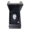 LINDENÆS luksus watch winder / urbevæger 1 ur - mat sort træ - 230V eller batteri