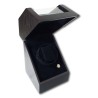 LINDENÆS luksus watch winder / urbevæger 1 ur - mat sort træ - 230V eller batteri
